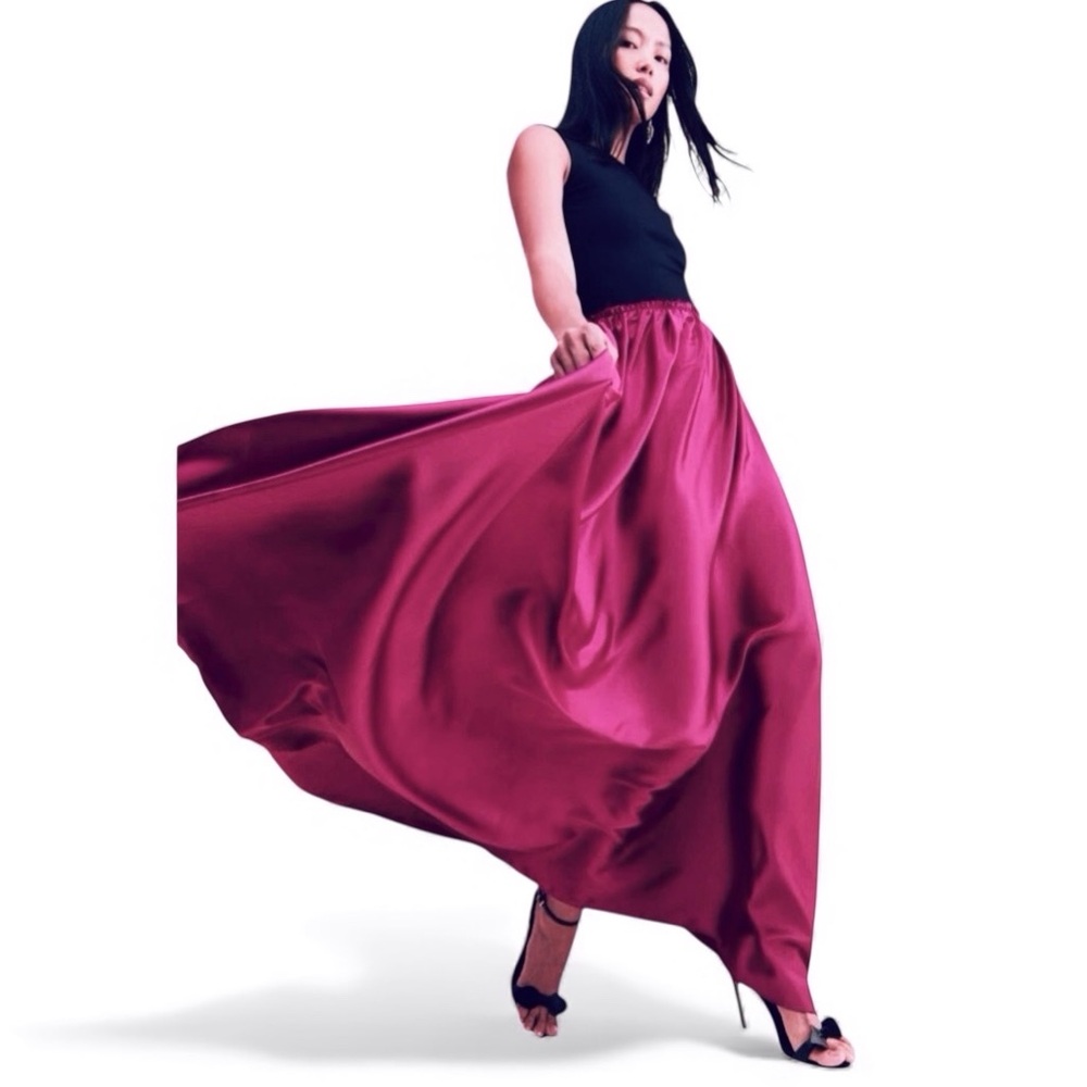 Ripley Rader x Anthropologie Ashley Satin Dress Low Back XS= Size 1